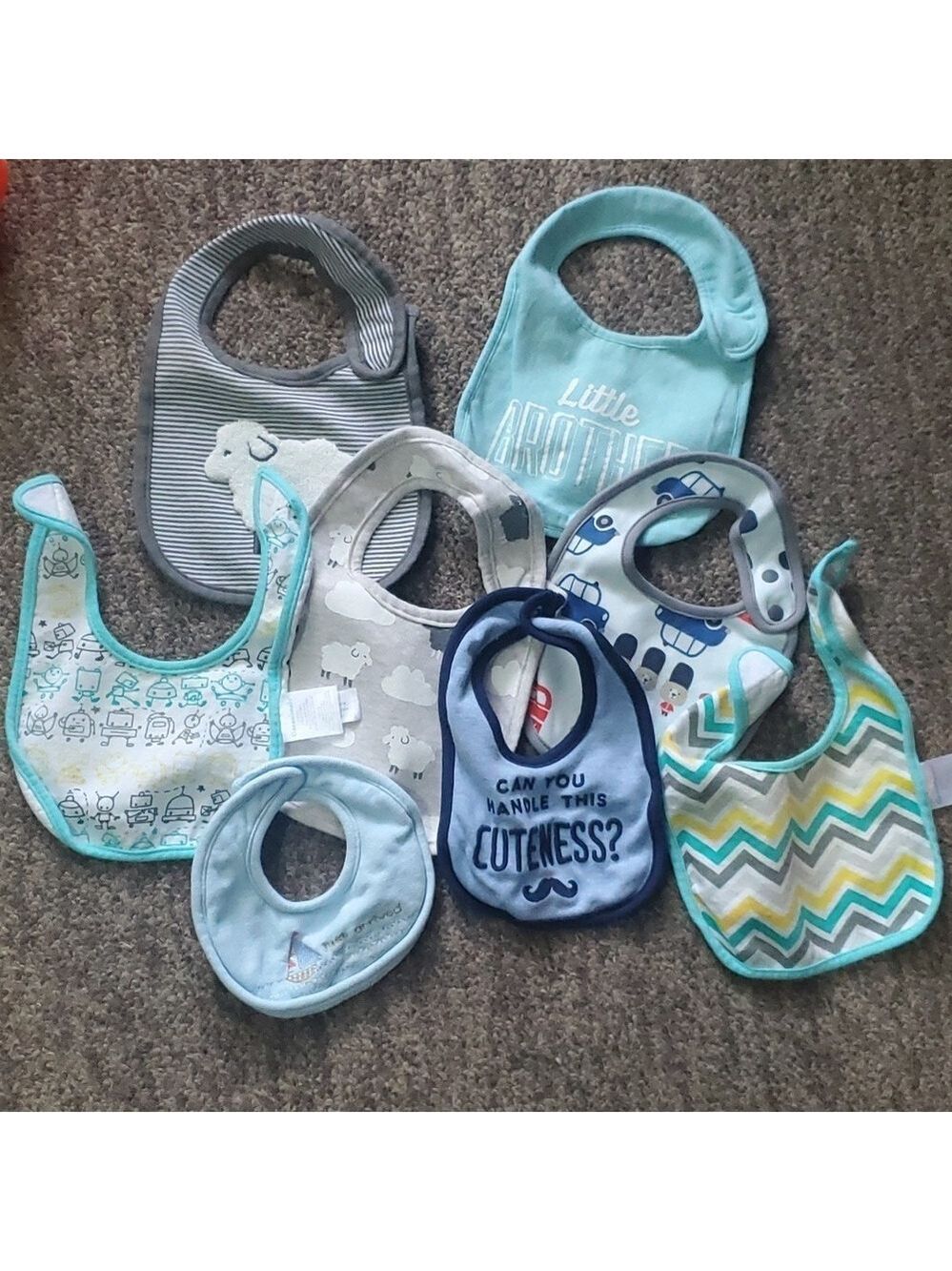 Lot of baby bibs